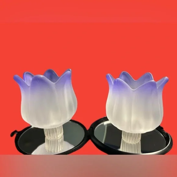 Party Lite Purple Tulip Pegutes - Picture 2 of 13